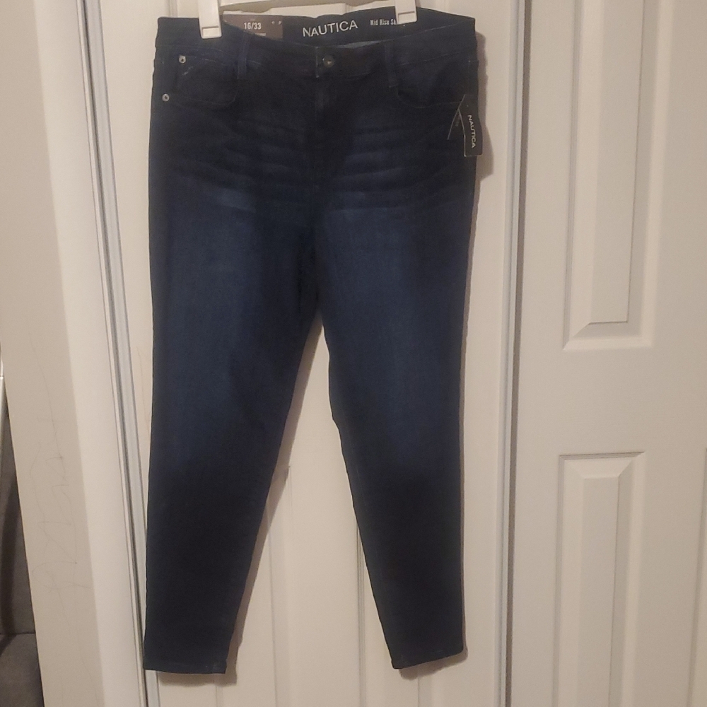 Nautica Dark Blue Skinny Jeans